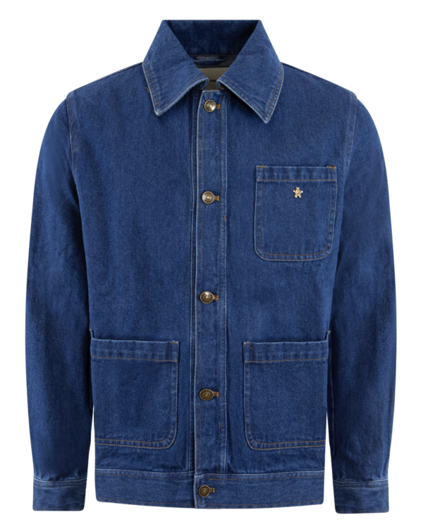 Heren Fitted Denim Jacket