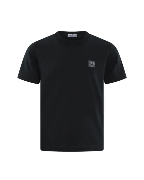 Kids Logo Patch T-Shirt Blue