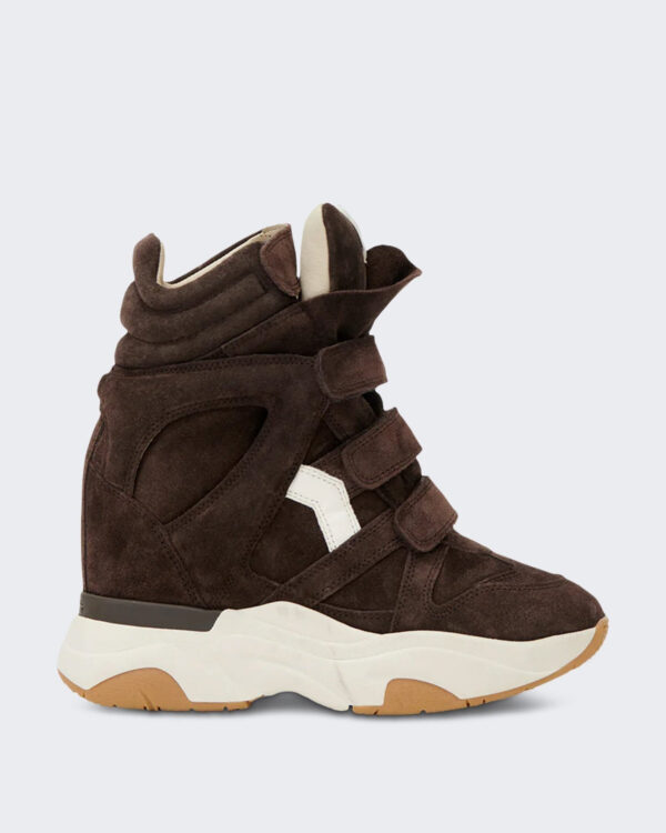 Isabel Marant Balskee Sneaker Chocolade Bruin