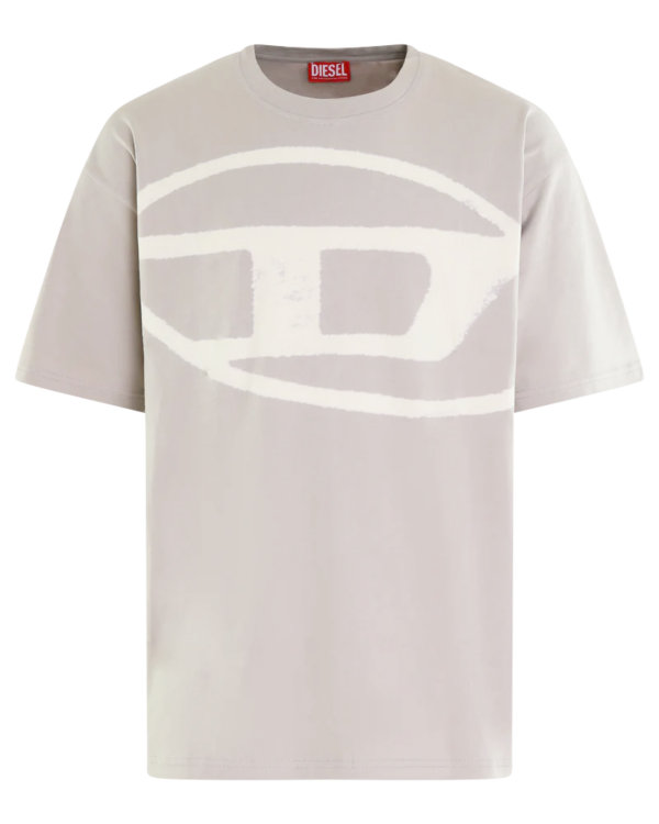 Heren T-Box-Bleach T-Shirt Gray