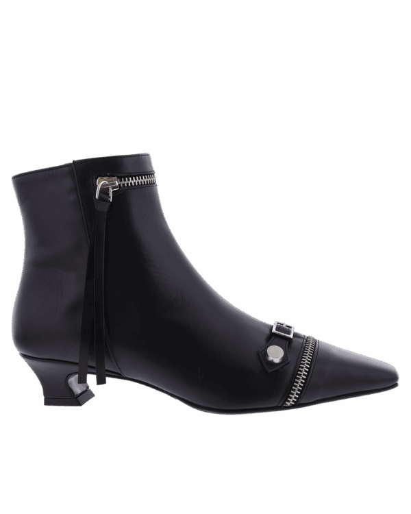 Dames Tronchetto leather black