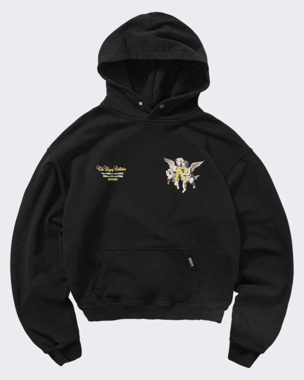 Heren Legacy Cherubs Hoodie Black