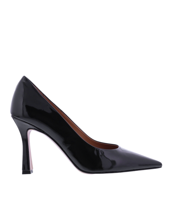 Dames PUMP LACK LEATHER BLACK