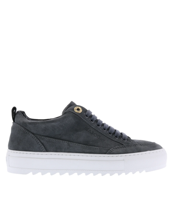 Dames Tia suede asphalto