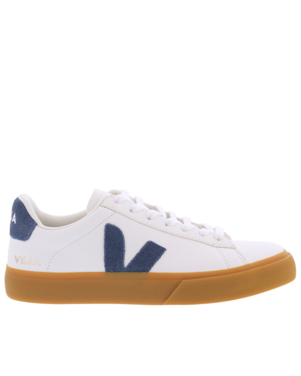 Dames Campo Sneaker Leather White/Blue