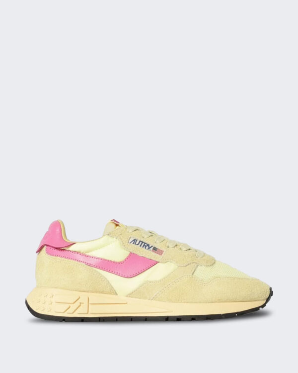 Dames Reelwind Sneaker Geel/Roze