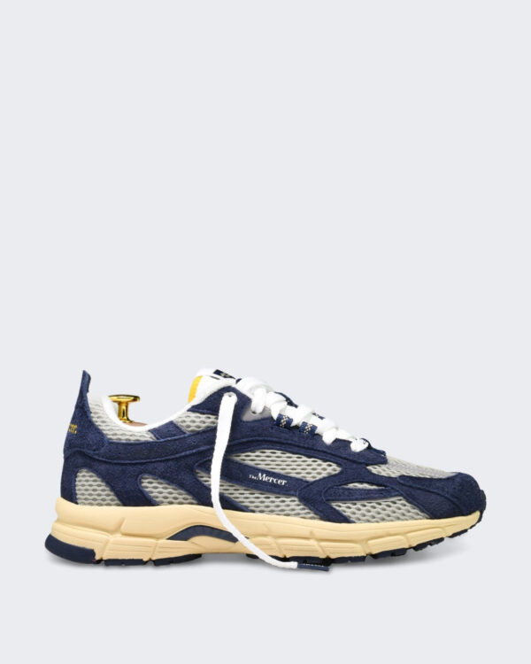 Lage sneaker met klassiek Americana design Blauw