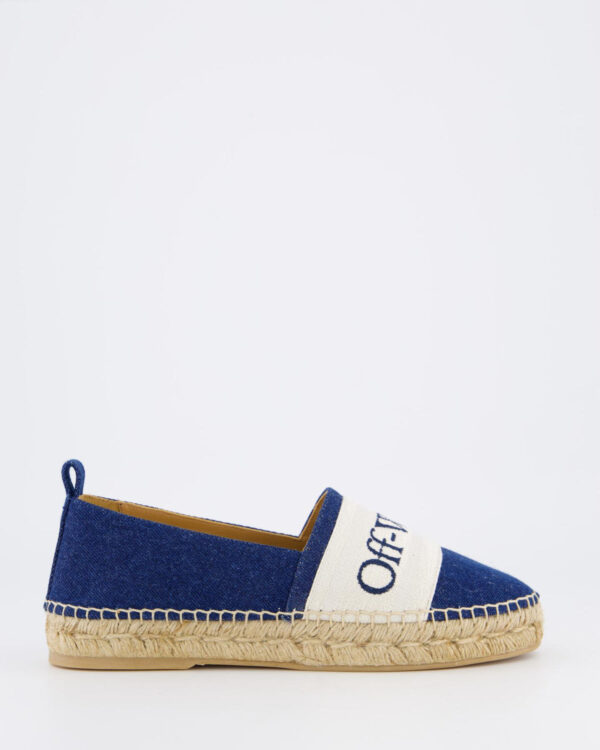 Dames Bookish Espadrille Blue/White