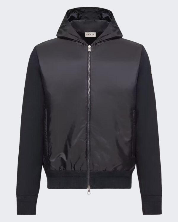 Moncler Heren Cardigan-L20919b00020 M1113-Blue Blauw