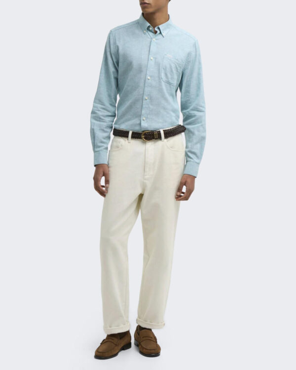 Barbour Heren Nelson Tailored Shirt Groen