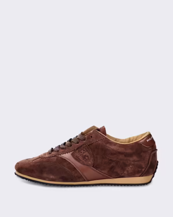 Dames Lage sneaker in bruine colorway Bruin