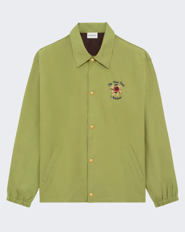 Drole De Monsieur Heren Veste Slogan Rose Groen jas