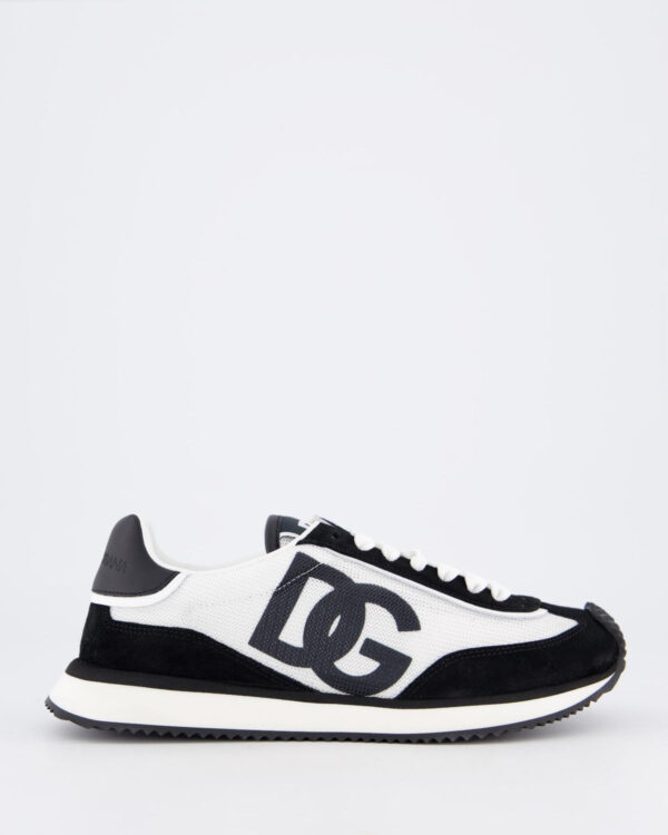Dames Cushion Sneaker White/Black