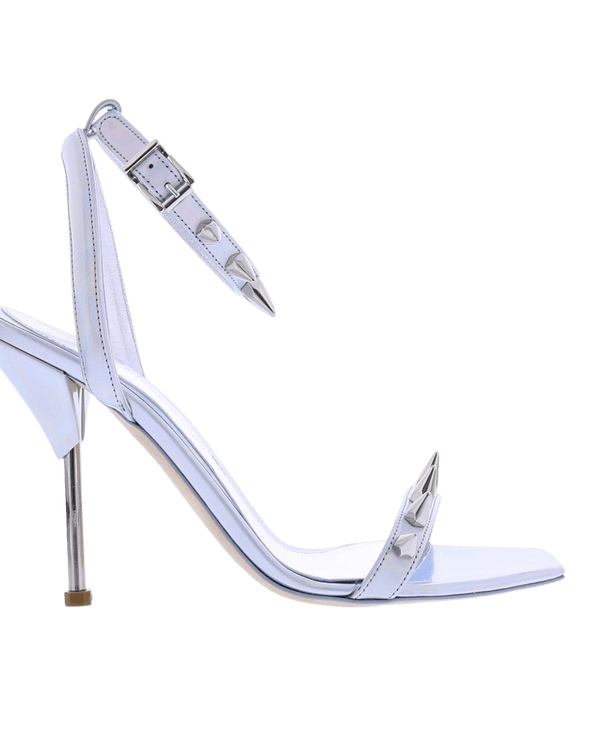 Dames Spike Sandal Silver