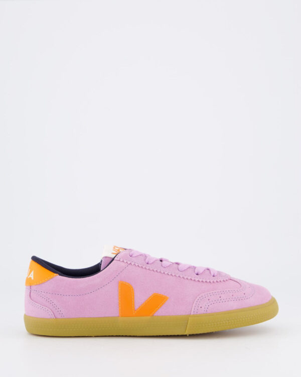 Dames Volley Suede Sneaker Pink