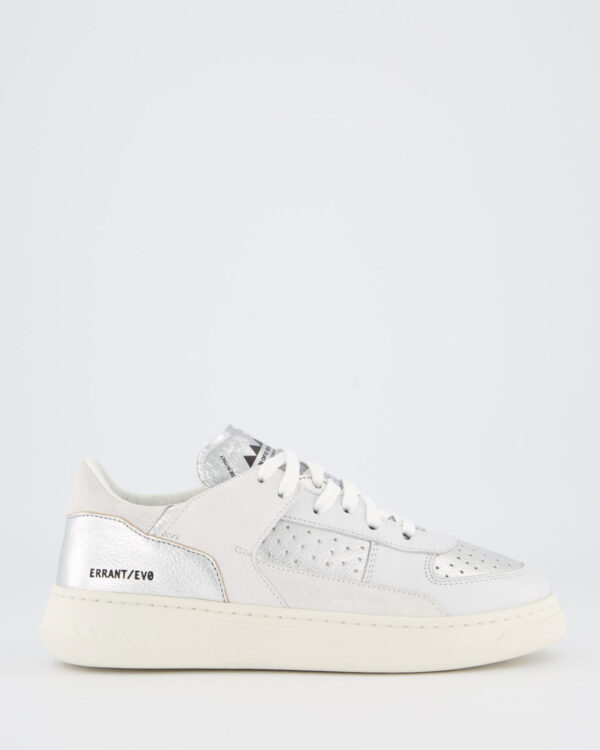 Dames Family Sneaker White/Metal