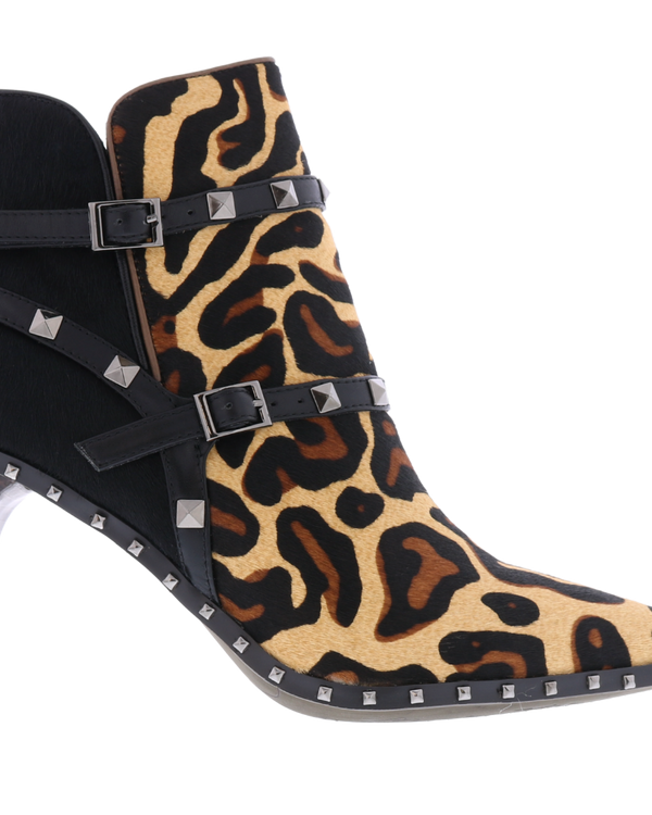 Dames Western 7cm Leopard
