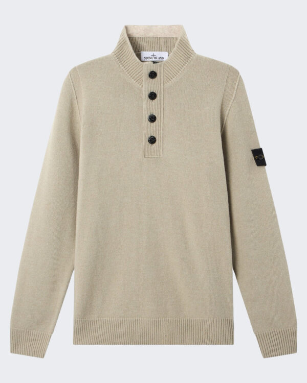 Heren Ls Polo-Beige-V0095 Beige