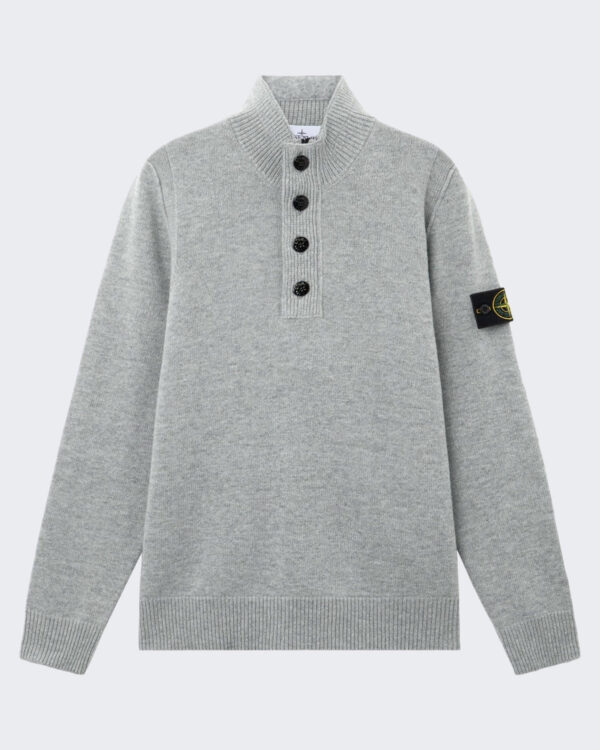 Heren Ls Polo-Grey Melange-V0m60 Grijs