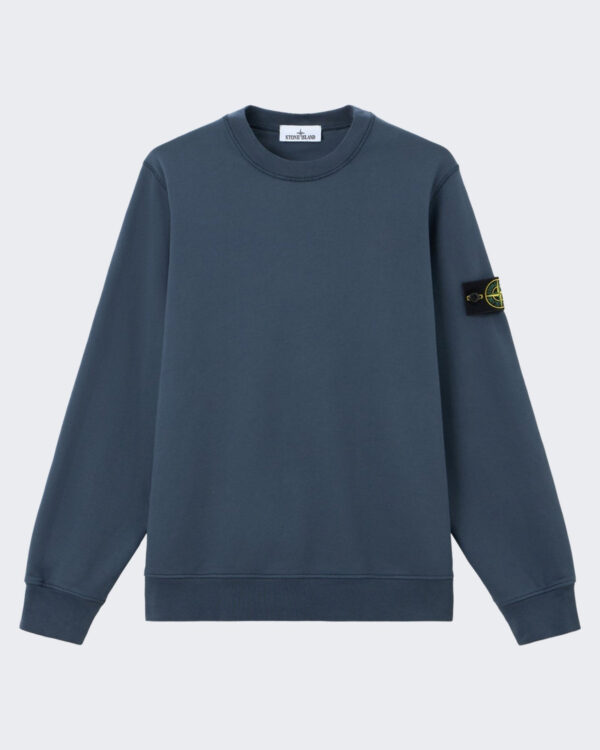 Heren Sweatshirt-Slate Blu-V002e Blauw