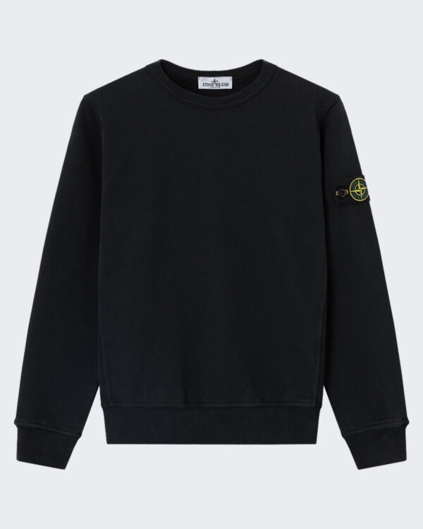 Kids Sweatshirt met ronde hals zwart