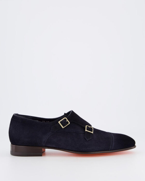 Heren Double Buckle Loafer Blue