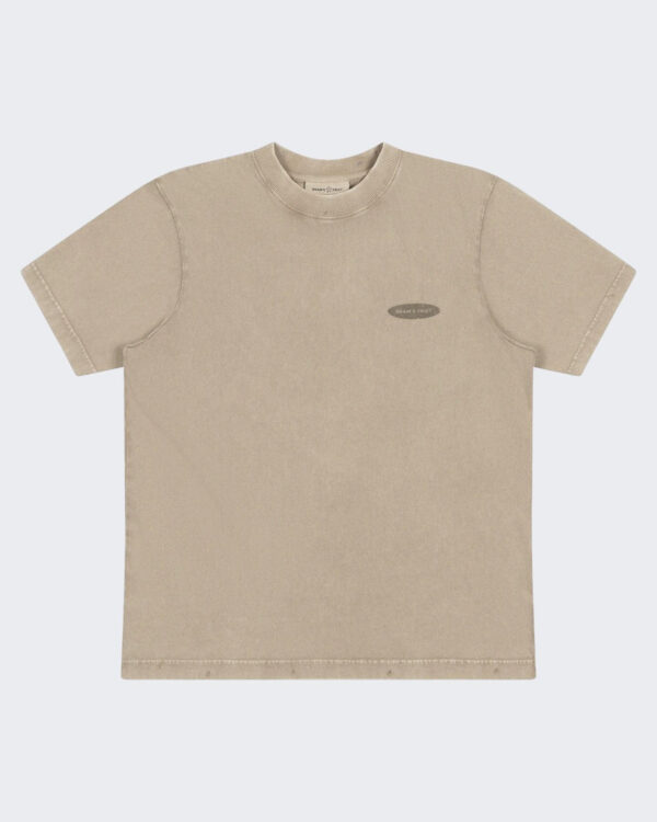 Heren Fuck Off T-shirt Beige