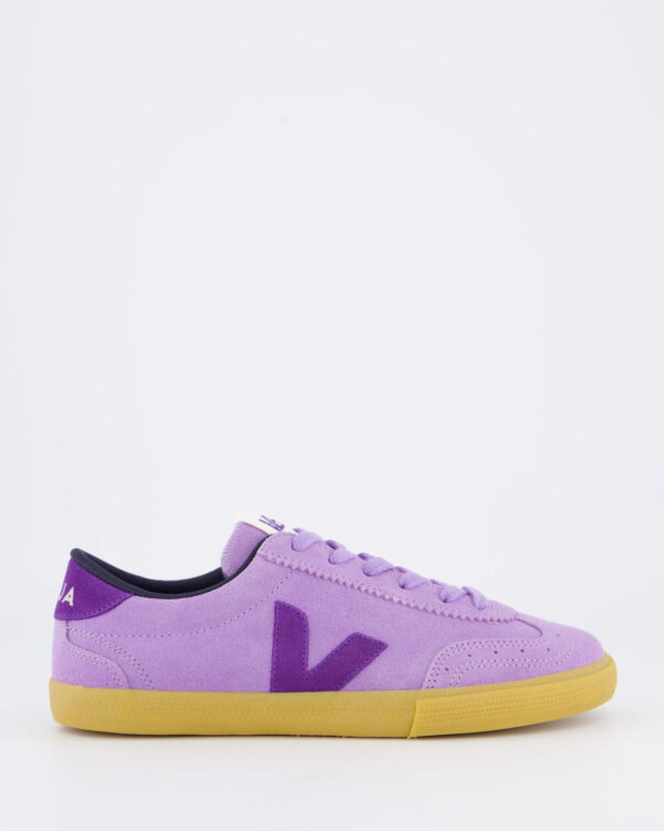 Dames Volley Suede Sneaker Purple