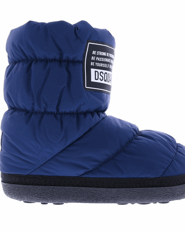 Kids Snow Boots Low Logo Patch