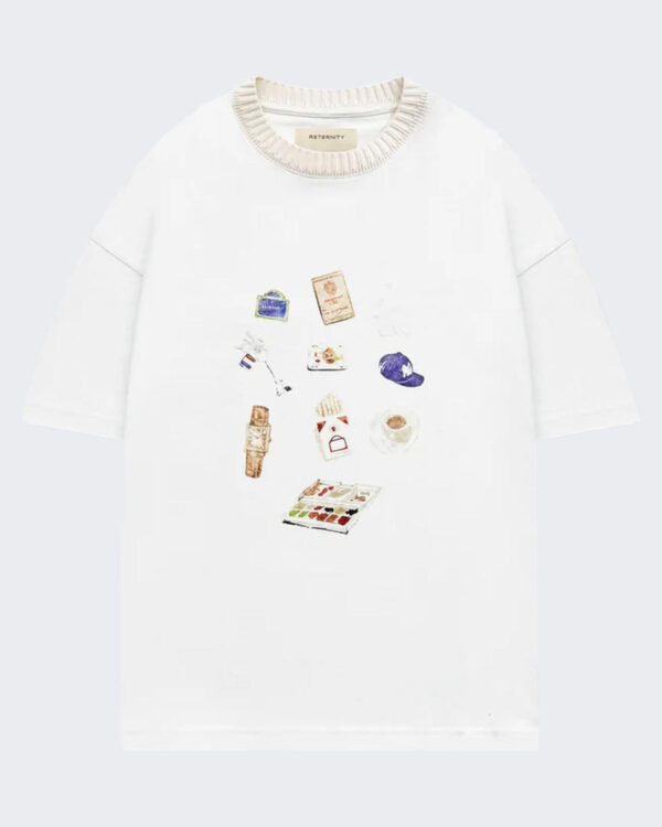 Heren L?Icône T-Shirt Wit