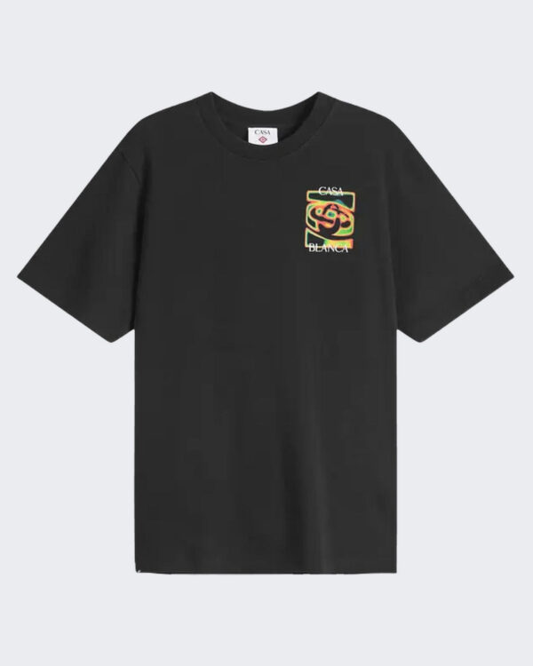 Casablanca Heren Heat Map T-Shirt Zwart