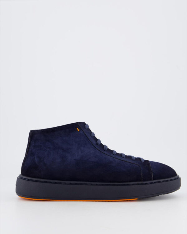Heren Dump High Sneaker Blue