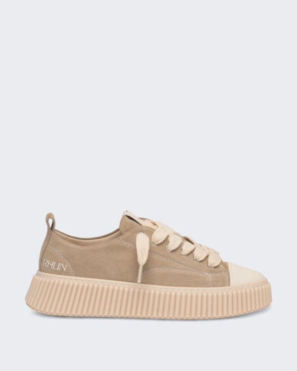 RHUN Dames Treble 2020 Suede Beige sneakers