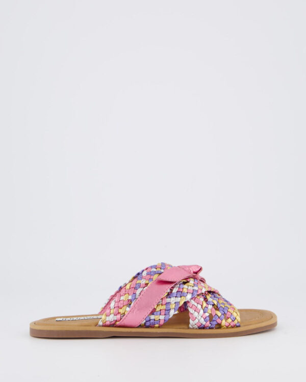 Dames Braided Slipper Pink