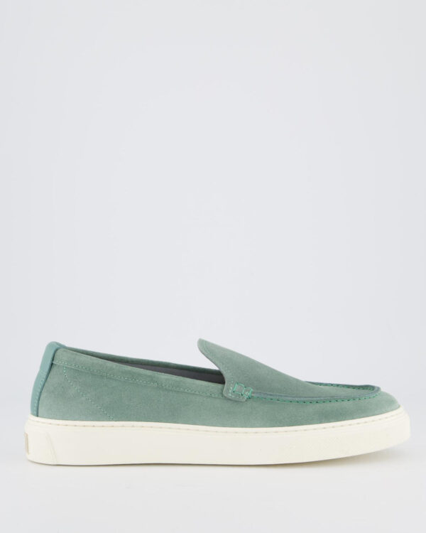 Heren Boat Slip On Loafer Green