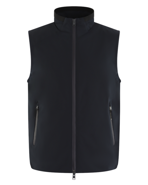 Heren Two Layers Sailing Vest Blue