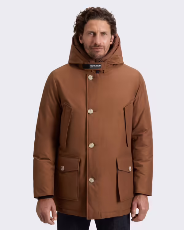 Heren Arctic winterparka Bruin