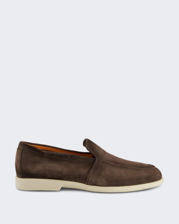 Santoni Heren Malibu Loafer Brown