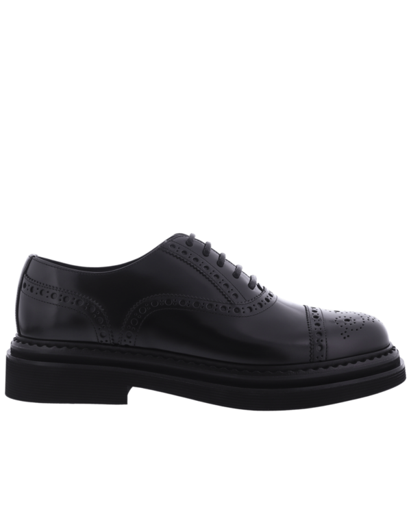 Heren Brushed Oxfords Black