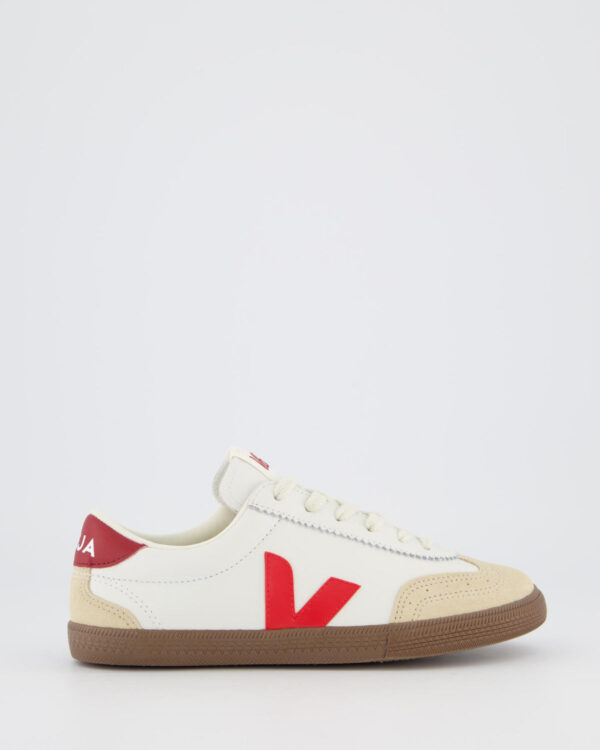 Dames Volley Sneaker White/Red