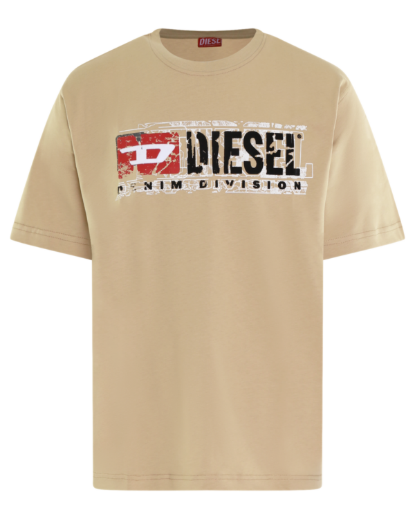 Heren T-Norm-T6 T-Shirt Beige