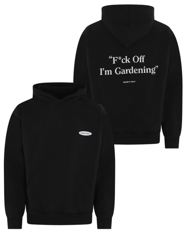 Heren F*Ck Off Hoodie Black