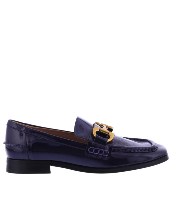 Dames Drew Naplack Loafer Blue