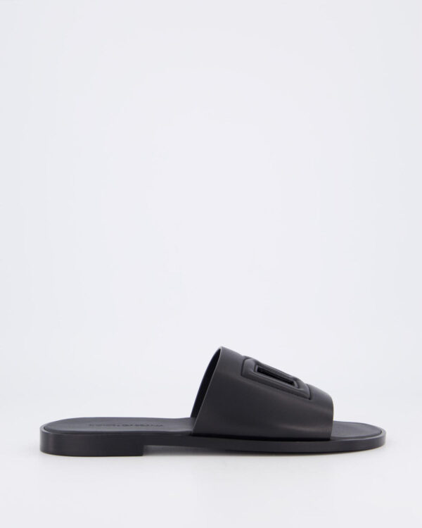 Heren D&G Logo Slide Black