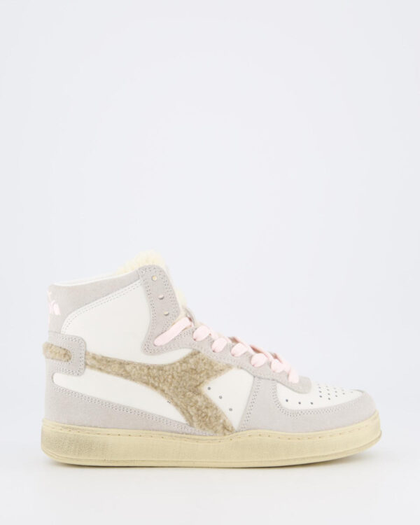Dames Mi Basket Chalet White/Teddy